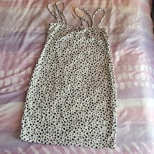 Double strap cami mini dress